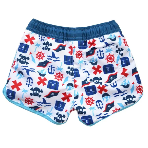 boy board short with cutted waist