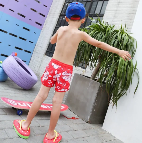 boy board short with lining