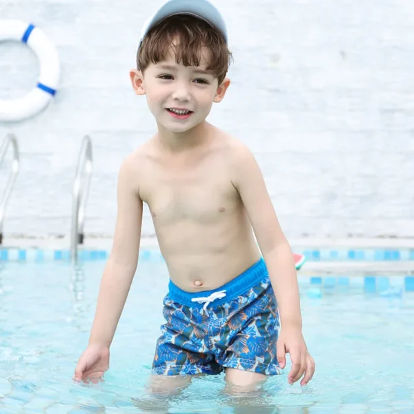 boy polyester peach board short