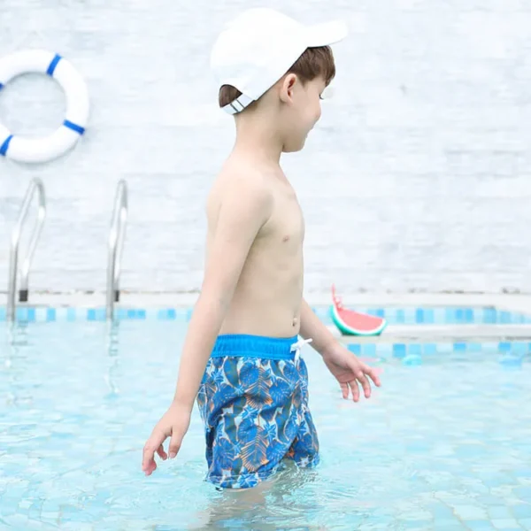 boy polyester peach board short