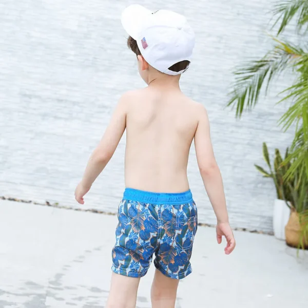 boy polyester peach board short