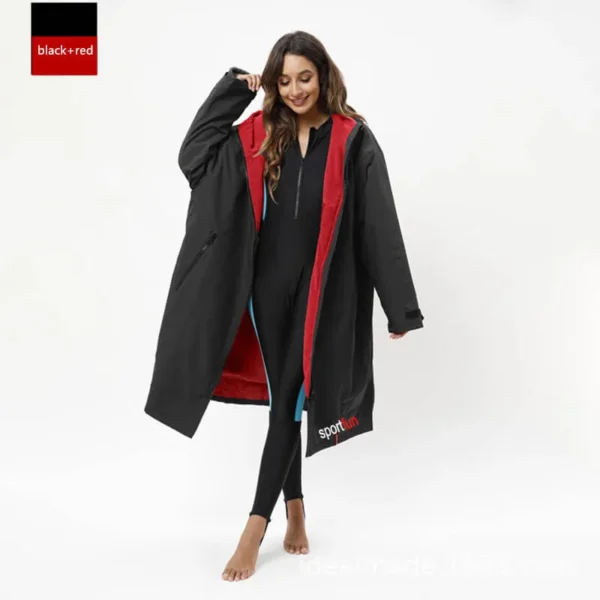 long sleeve windproof changing robe