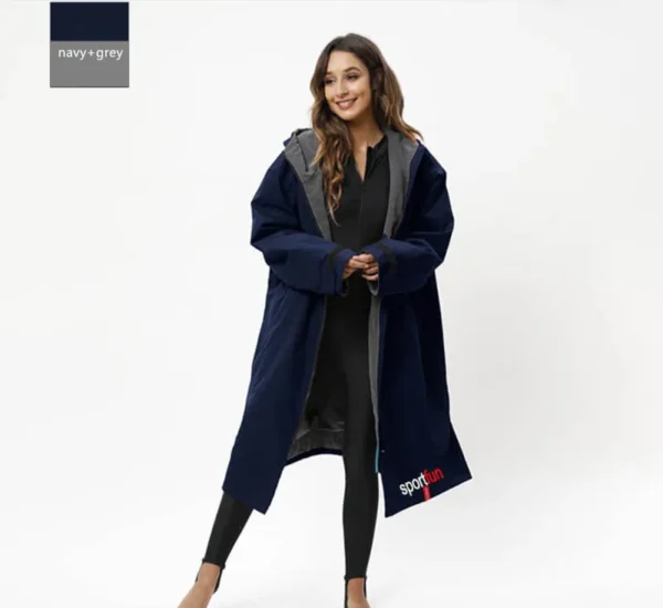 long sleeve windproof changing robe