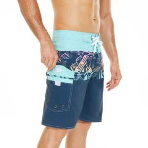 plain & print mix men boardshort