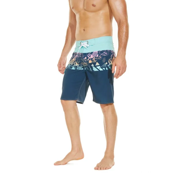 plain & print mix men boardshort