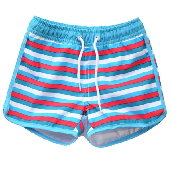 stripe boy board short