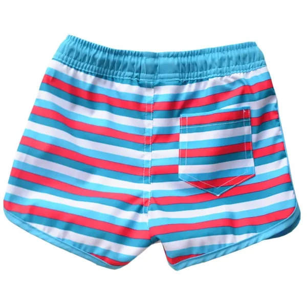 stripe boy board short