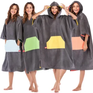 terry beach changing robe