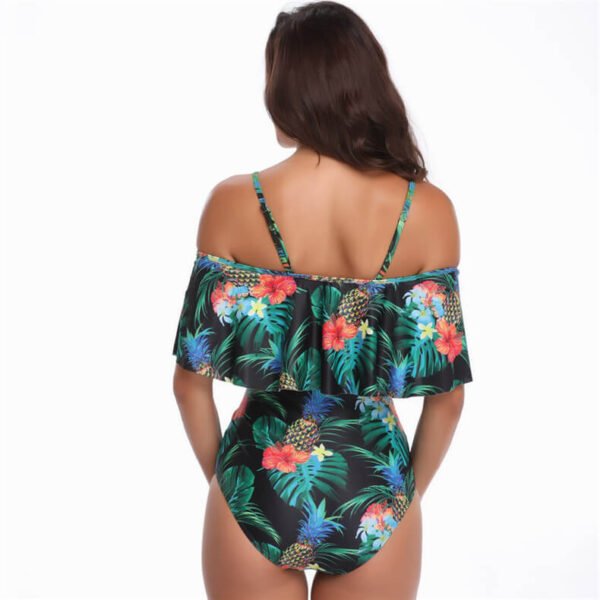 ruffle bikini set women swimwear/frill bikini set women swimwear