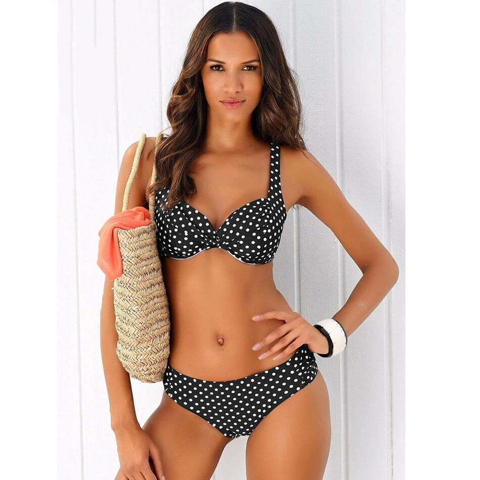 push up bikini set women swimwear/moulded bikini set women swimwear