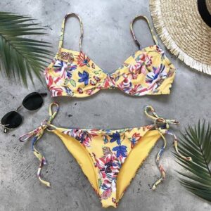 reversible bikini set women swimwear