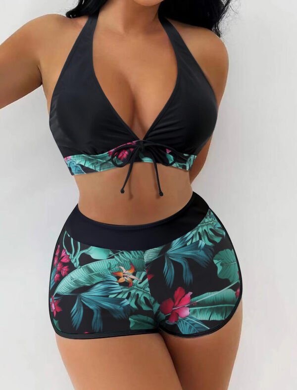 short bikini set women swimwear