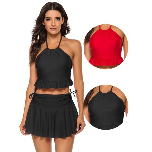 skort bikini set women swimwear