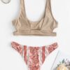 boho bikini set women swimwear