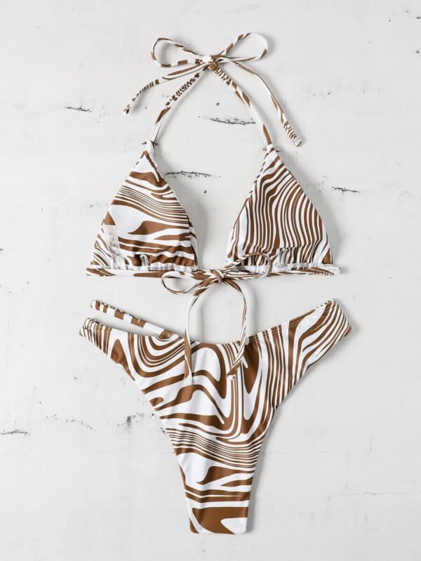 monochrome bikini set women swimwear