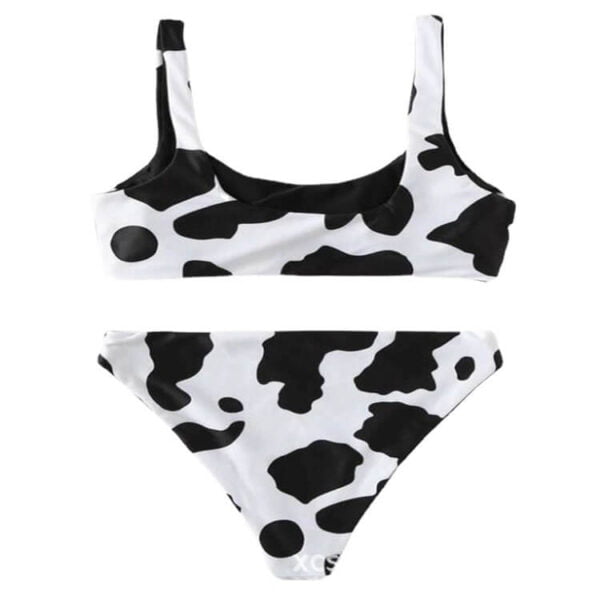 cow bikini set women swimwear