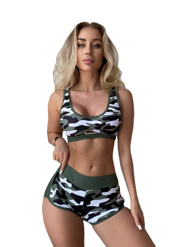 camo bikini set women swimwearcamo