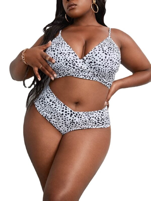 plus size bikini set women swimwear