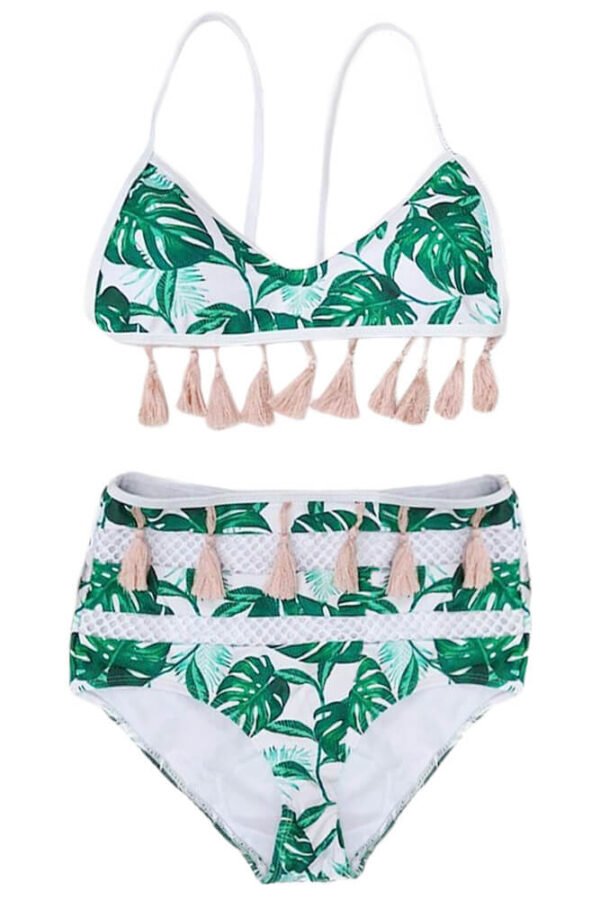 tassel bikini set women swimwear