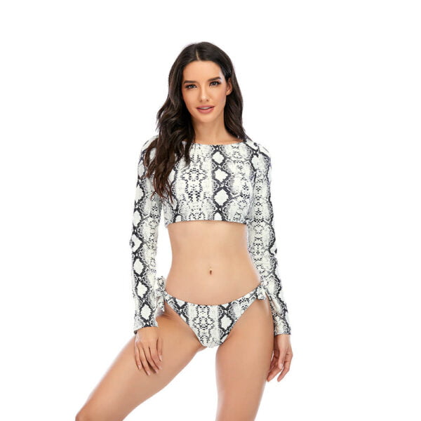 rash guard bikini set women swimwear
