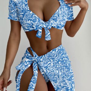 4 piece bikini set women swimwear
