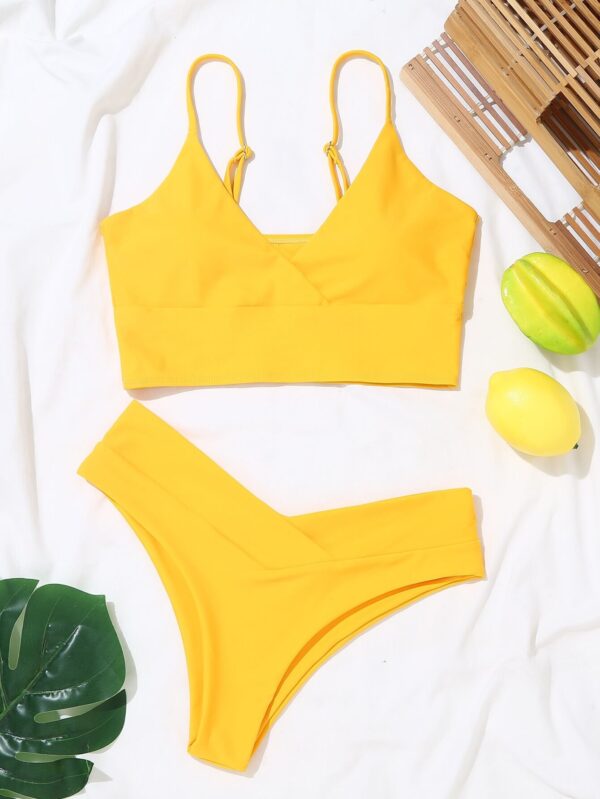 longline bikini set women swimwear