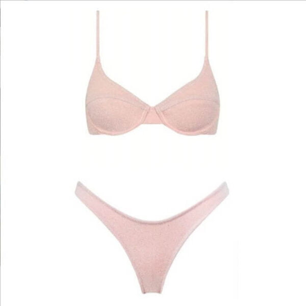 padded bikini set women swimwearombre