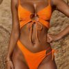 drawstring bikini set women swimweardrawstring