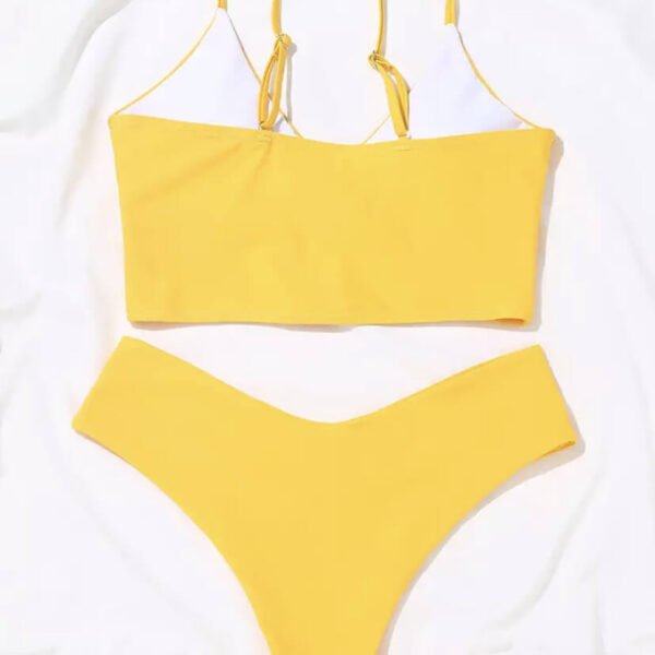longline bikini set women swimwear