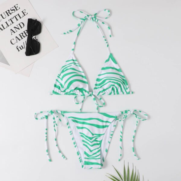 zebra bikini set women swimwear
