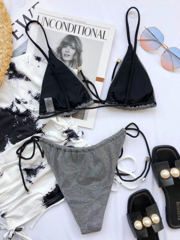 triangle bikini set women swimwear