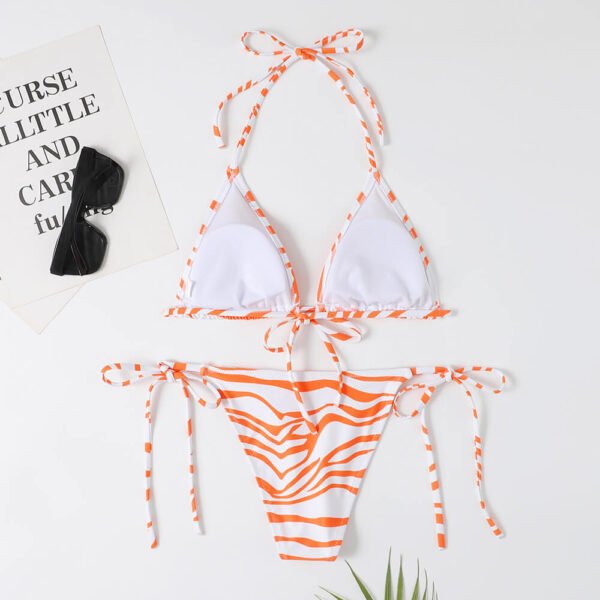 zebra bikini set women swimwear