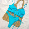 drawstring bikini set women swimweardrawstring