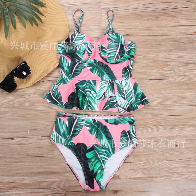 wired tankini women swimwear