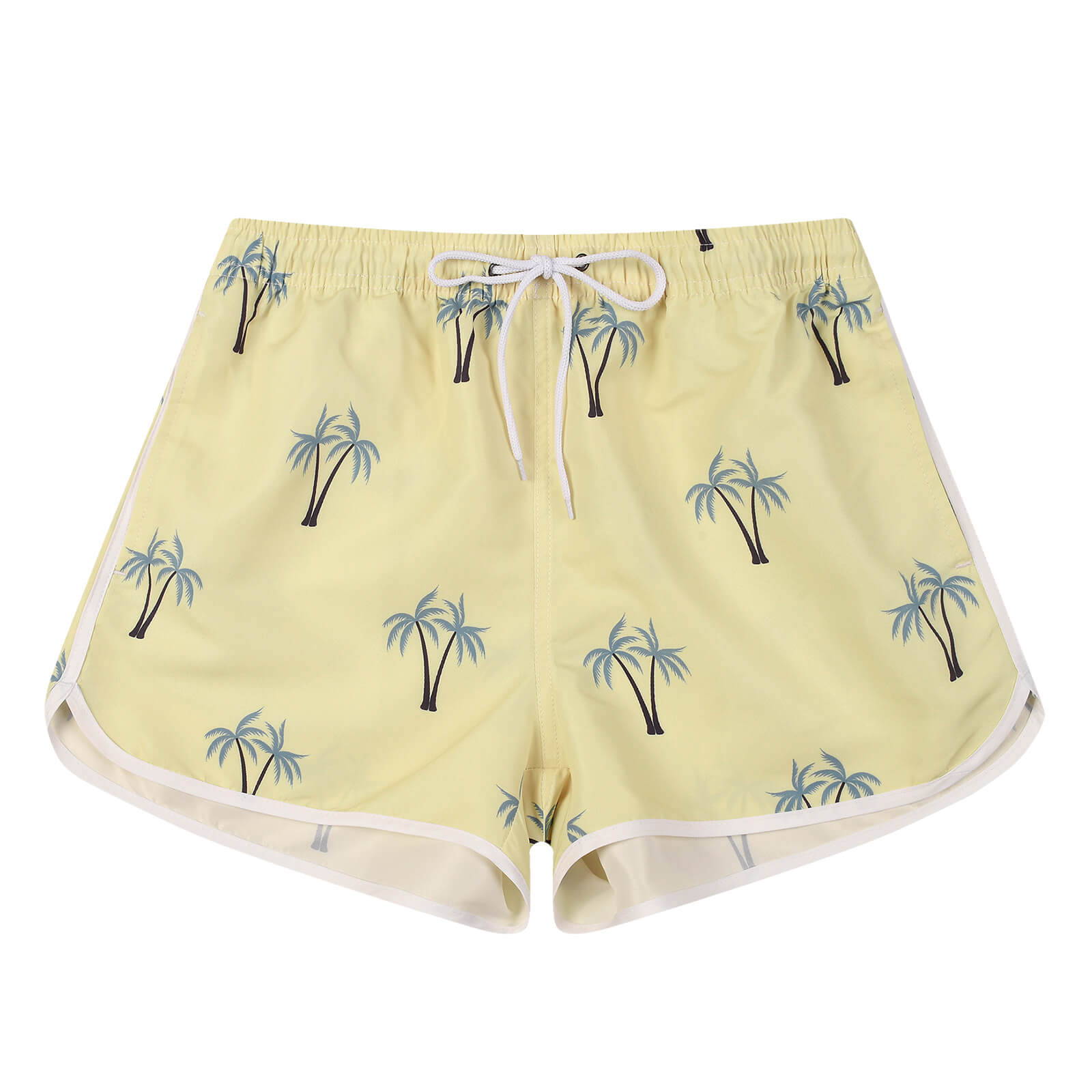 floral swim shorts for women