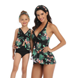 family tankini women swimwear