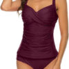 wrap tankini women swimwear