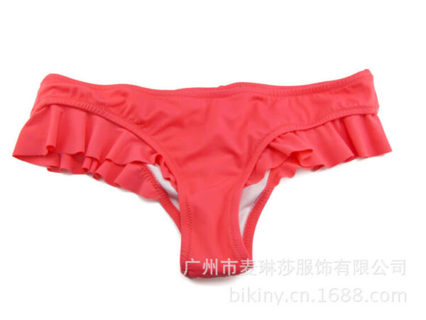 ruffle bikini bottom women swimwear