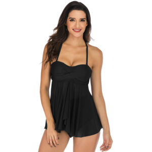 twist front tankini women swimwear