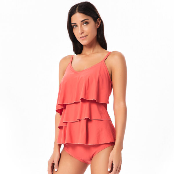 layered tankini women swimwear