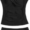 wrap tankini women swimwear
