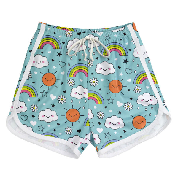 milk silk girl boardshorts