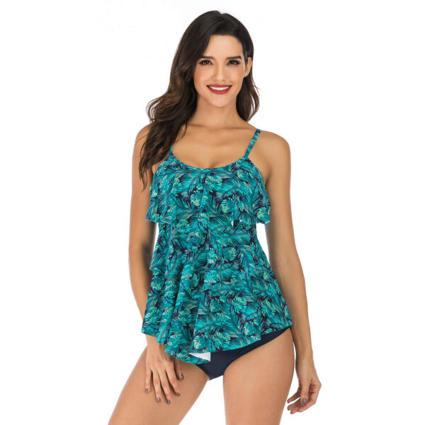 layered tankini women swimwear