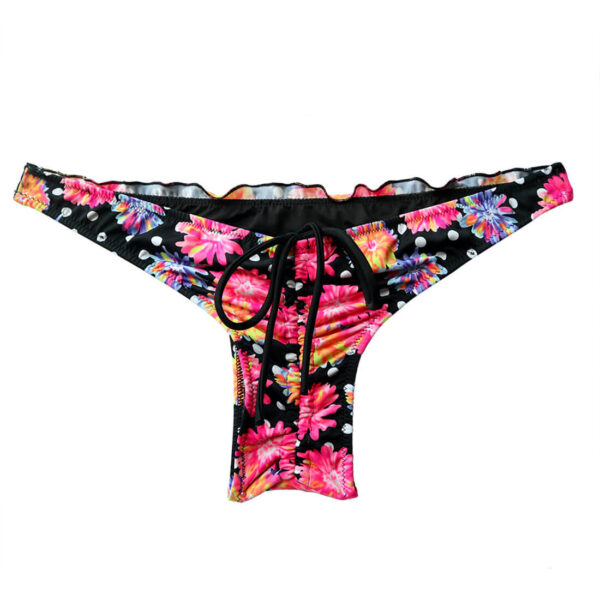 drawstring bikini bottoms