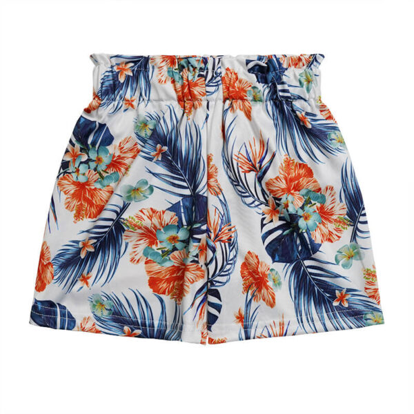 floral girl boardshorts