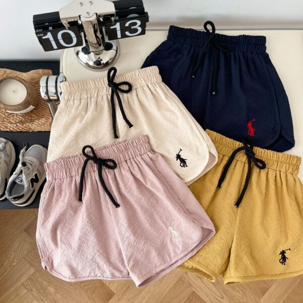 embroidered girls'board shorts