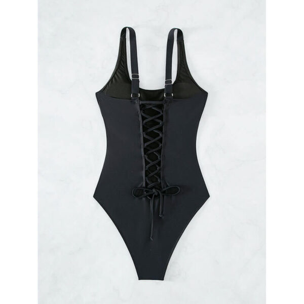 corset one piece swimsuit women swimwear