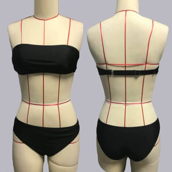 backless tankini women swimwear