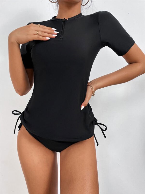 short sleeve tankini