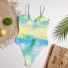 brazilian one piece swimsuit women swimwear